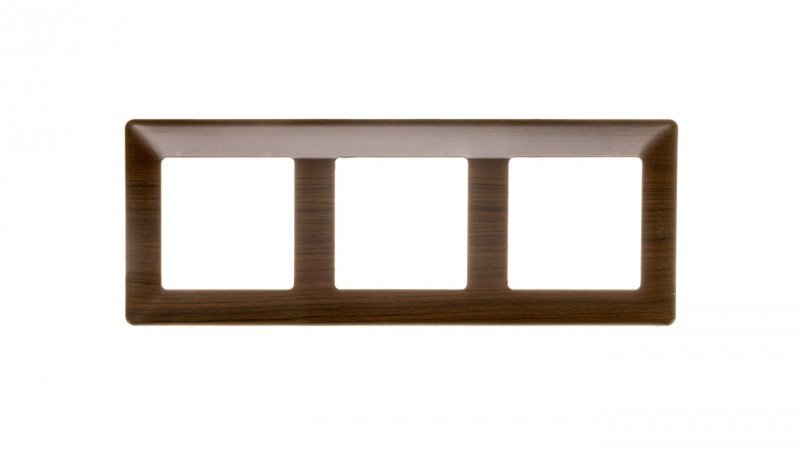 VALENA LIFE Ramka potrójna wenge 754173
