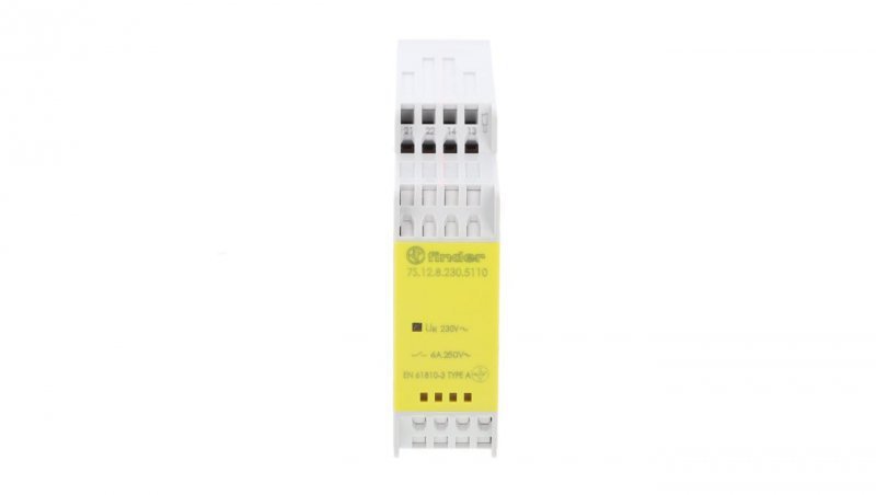 Modułowy przekaźnik bezpieczeństwa 1Z 1R 230-240V AC 7S.12.8.230.5110