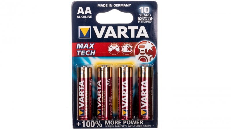 Bateria alkaliczna LR6 / AA MAX TECH /4 szt./
