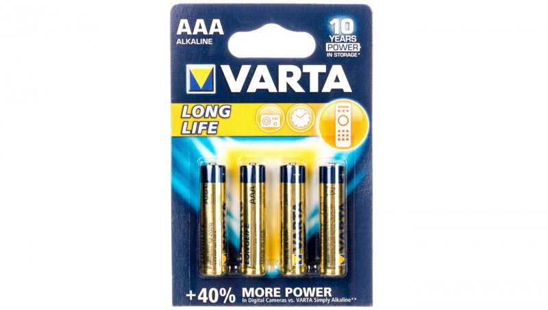 Bateria alkaliczna LR03 / AAA LONGLIFE /4 szt./