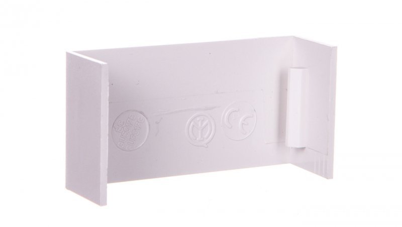 Łącznik prosty do kanałów kablowych GU 60x17 biały /2szt/ ECGU6017B