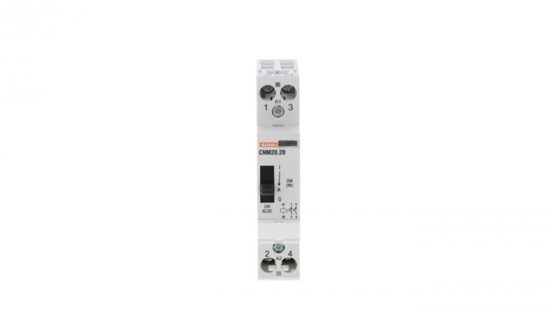 Stycznik modułowy z dźwignią 20A 2Z 0R 24V AC/DC CNM2020024