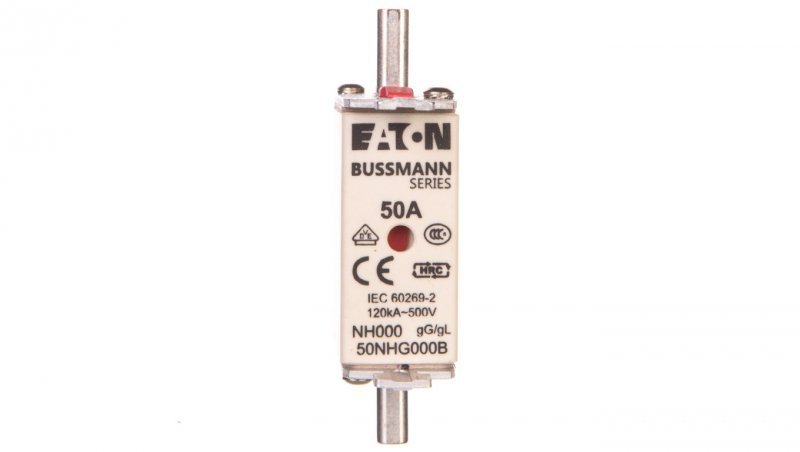 Wkładka bezpiecznikowa NH000 50A gL/gG 500V 50NHG000B