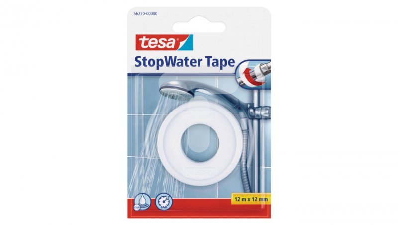 Taśma naprawcza STOP WATER teflonowa 12m 12mm 56220-00000-00