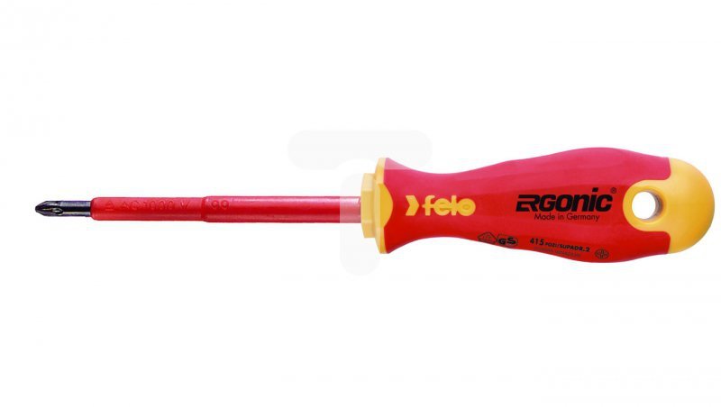 Wkrętak krzyżowy PZ3 izolowany 1000V Ergonic 400 VDE 41530490