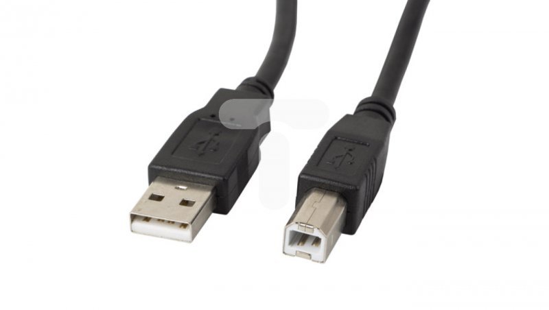 Przewód adapter USB 2.0 HighSpeed 5m ferryt USB-A - USB-B CA-USBA-11CC-0050-BK