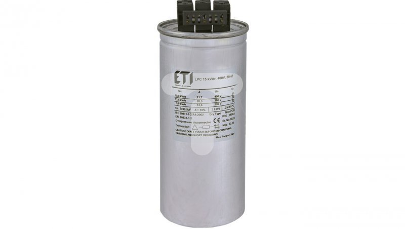 Kondensator LPC 15 kVAr 400V 50Hz 004656752
