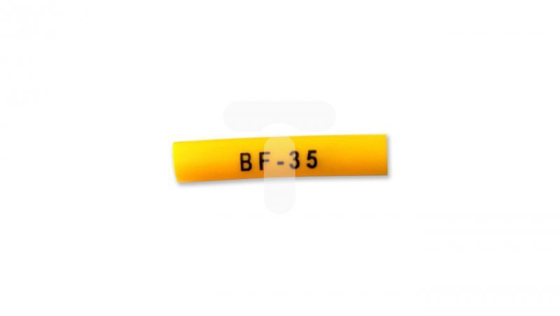 Profil żółty na przewody 1,0 - 1,5mm2 BF-35 /rolka 200m/