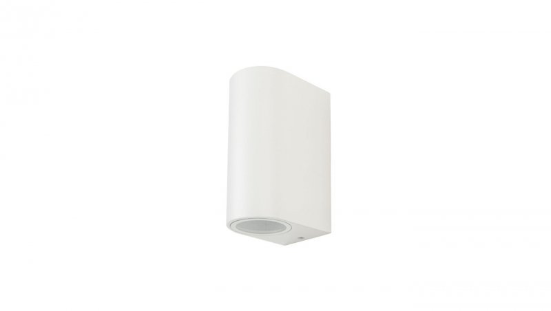 Oprawa ewelacyjna VT-7652 SLEEK GU10 WALL FITTING(ALUMINUM) ROUND-WHITE BODY,2 WAY IP44 7542