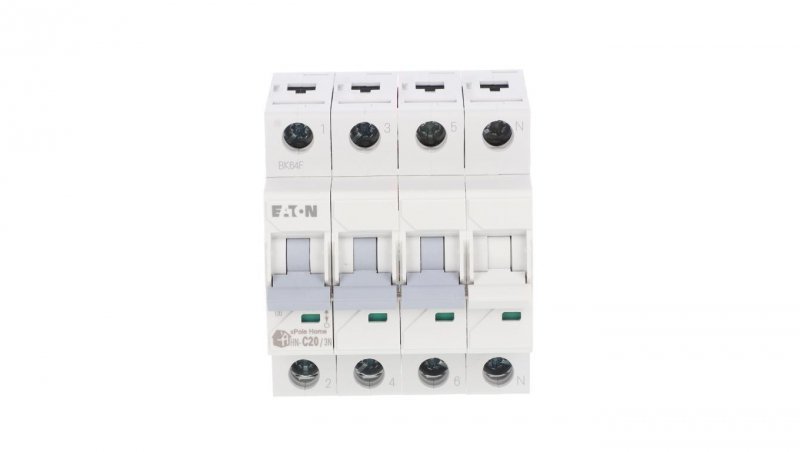 Wyłącznik nadprądowy 3P+N C 20A 6kA AC xPole Home HN-C20/3N 194912