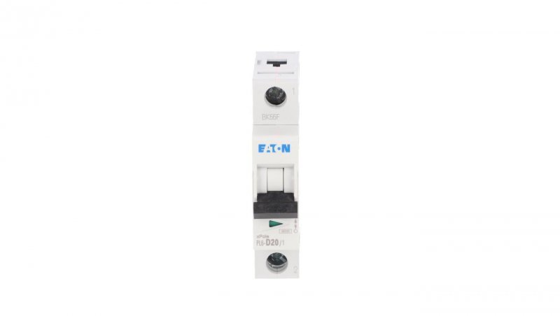 Wyłącznik nadprądowy 1P D 20A 6kA AC PL6-D20/1 286546