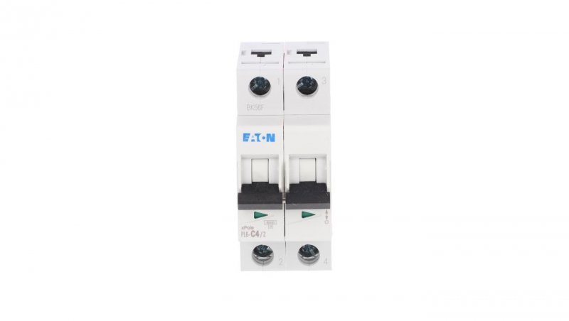 Wyłącznik nadprądowy 2P C 4A 6kA AC PL6-C4/2 286563