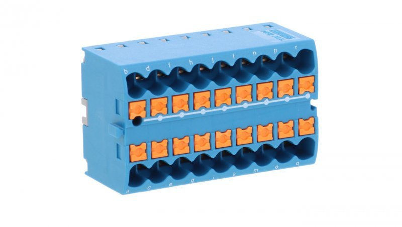 Blok rozdzielaczy PTFIX 18X2,5 BU 3273310