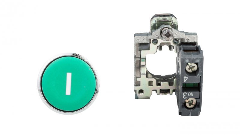 Przycisk sterowniczy 22mm zielony z samopowrotem 1Z XB4BA3311