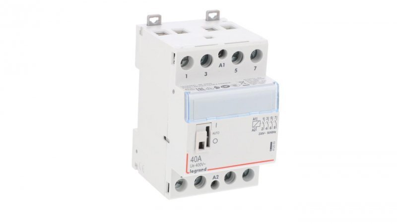Stycznik modułowy 40A 4Z 0R 230V AC SM340 /z manipulatorem/ 412553