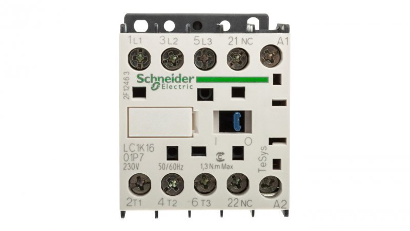 Stycznik mocy 16A 3P 230V AC 0Z 1R LC1K1601P7