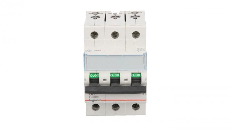 Wyłącznik nadprądowy 3P B 20A 10kA AC S313 TX3 404127