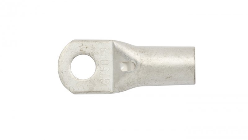 Końcówka oczkowa rurowa 50/M8 miedź cynowana KC50F8