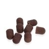 Kapturki do pedicure gradacja 240 13 mm 100szt AlleMed Brązowy Brown