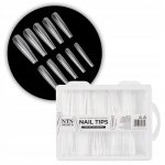 Tipsy do szybkiego przedłużania paznokci Nail Tips NTN ballerina slim 100x