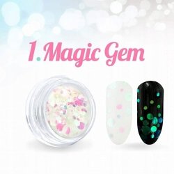 Hologramy Magic Gem 01 wielokolorowe