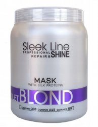 Maska do włosów Stapiz Sleek Line Blond Violet 1000ml