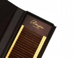 Rzęsy brązowe Wave Brown - C 0,07 12mm LIGHT BROWN Noble Lashes