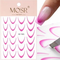 Naklejki do frenchu samoprzylepne SD-1925 Ombre