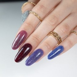 Lakier hybrydowy Molly Nails Flashing Lights 3 First Love HEMA/Di-HEMA Free 8g Nr 613