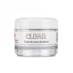 Puder akrylowy do paznokci Allepaznokcie clear Acrylic Powder 30g Nr 1