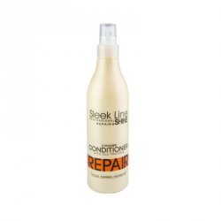 Stapiz Odżywka dwufazowa do włosów suchych, zniszczonych z jedwabiem Sleek Line Repair 2 phases 300ml.