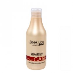 Szampon do włosów suchych i matowych Stapiz Sleek Line Total Care 300ml