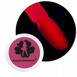 Pigment neonowy do paznokci w proszku słoiczek neon uv pigment 0,6 g Nr 10