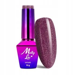 Lakier Hybrydowy Do Paznokci MOLLYLAC 10g Wedding Dream & Champagne Nr 384