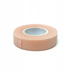 Taśma perforowana do rzęs 9 m, różowa