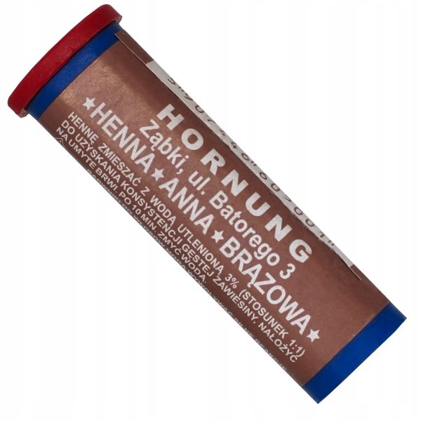 Henna proszkowa Anna Hornung brązowa 2g