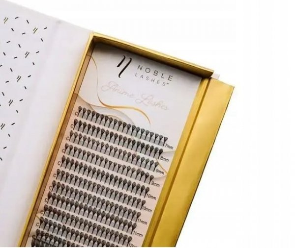 Rzęsy Anime Lashes - Efekt Strzałki D Mix