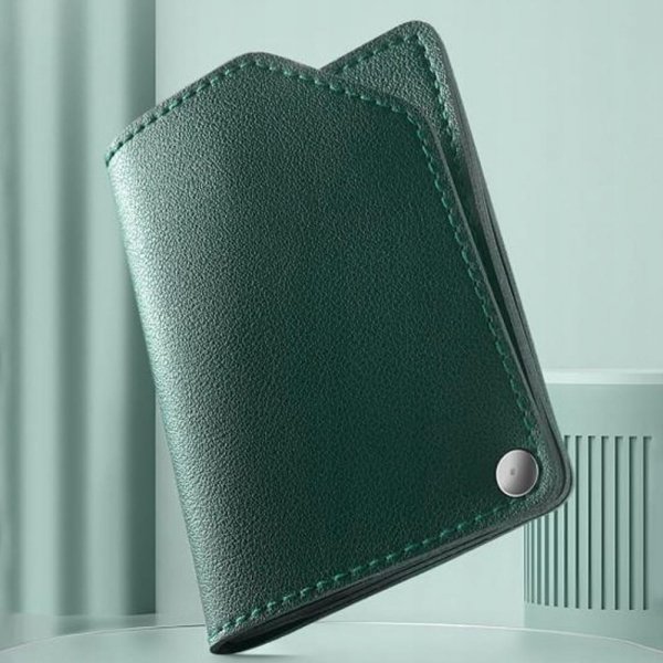 Zestaw 4 akcesoriów kosmetycznych do manicure, pedicure ciemny zielony