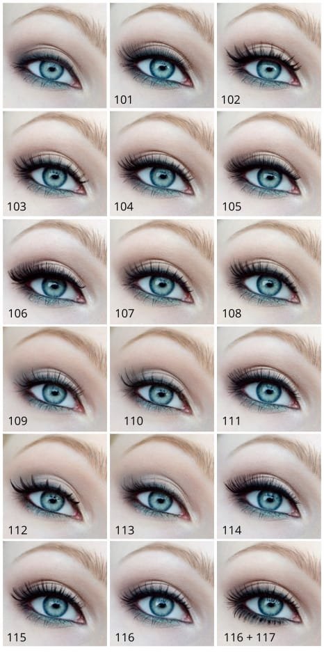 Rzęsy na pasku Neicha model 101