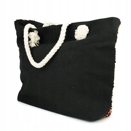 Designerska Torba Plażowa z cekinami! Nr 18-2