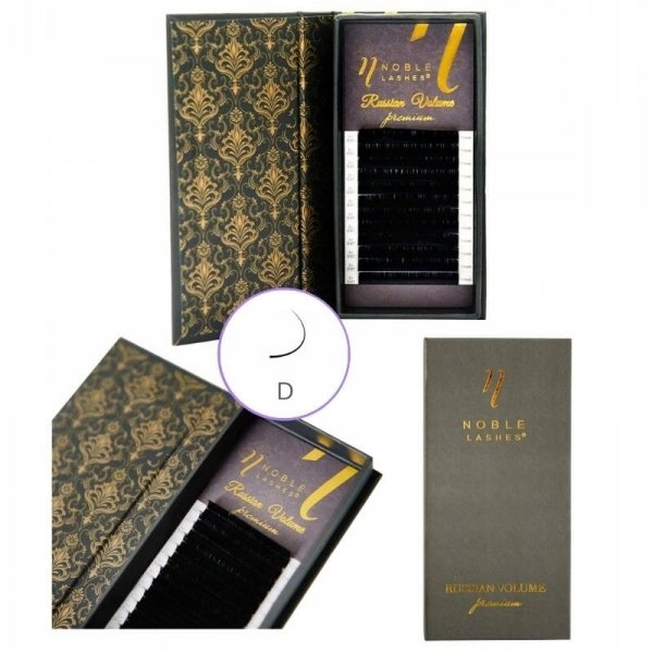 Rzęsy Russian Premium Noble Lashes D 0,07 x 10mm