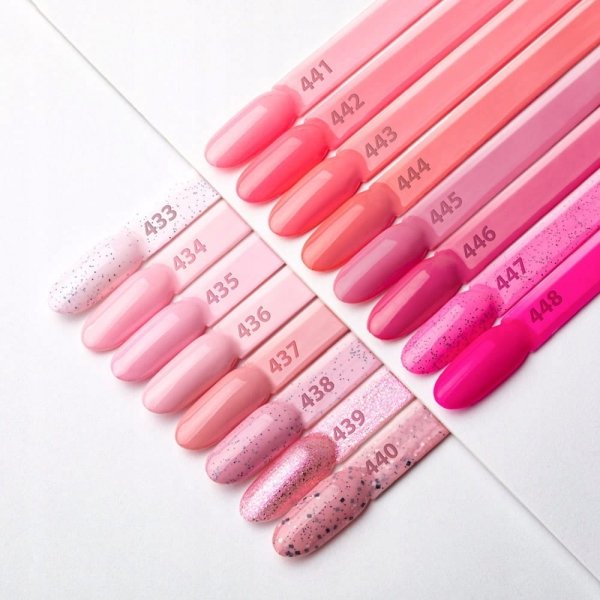 Lakier hybrydowy LED/UV Gel Polish Pinks Nr 434 Limited Edition NTN 5g