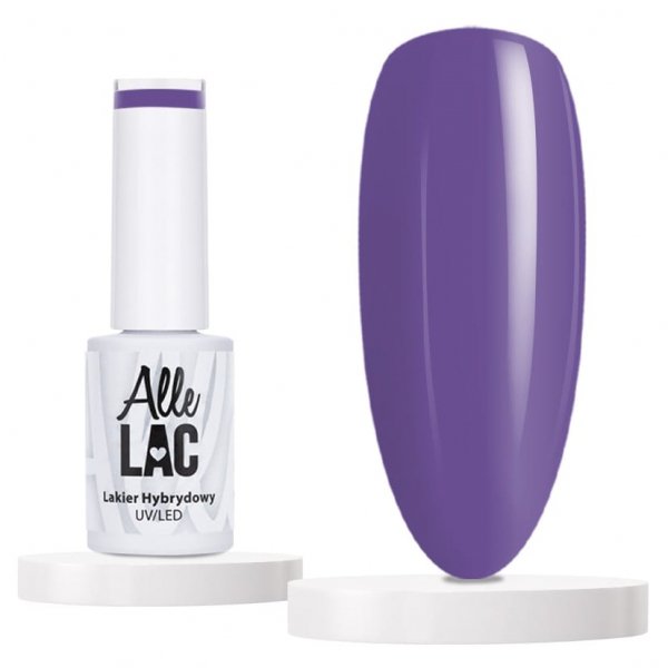 AlleLac Lakier Hybrydowy - Cosmic Love Collection Nr 153 Fioletowy Ametyst