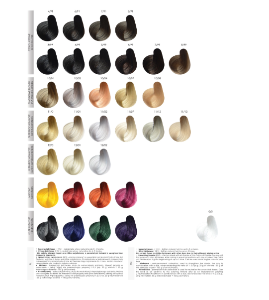 Color Art Desiree Farba do włosów 3,11 Intensywny popielaty ciemny brąz - 100ml