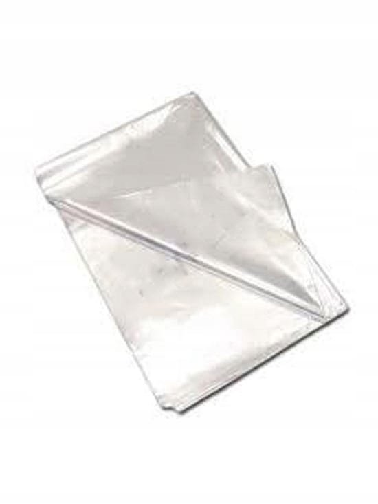 Pelerynki Jednorazowe Foliowe Bezbarwne 100 szt