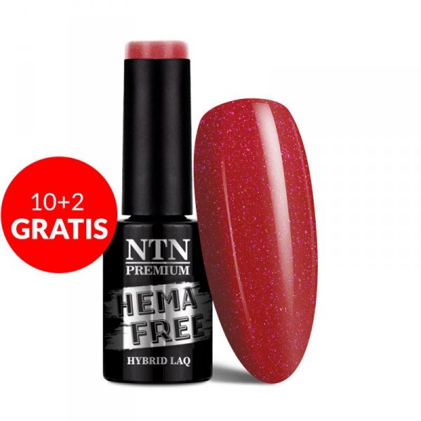 Lakier hybrydowy NTN Premium Fiesta Collection HEMA/Di-HEMA Free 5G NR 77