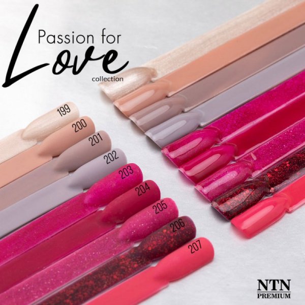 Lakier hybrydowy Ntn Premium Passion for Love Collection 5g Nr 207