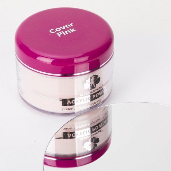 Puder akrylowy do paznokci Allepaznokcie Cover Pink Acrylic Powder 120g Nr 7