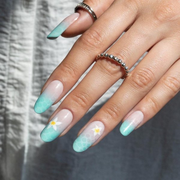 Aqua Gel żel do zdobień na mokro, efekt blooming MollyLac HEMA/Di-HEMA free 10g
