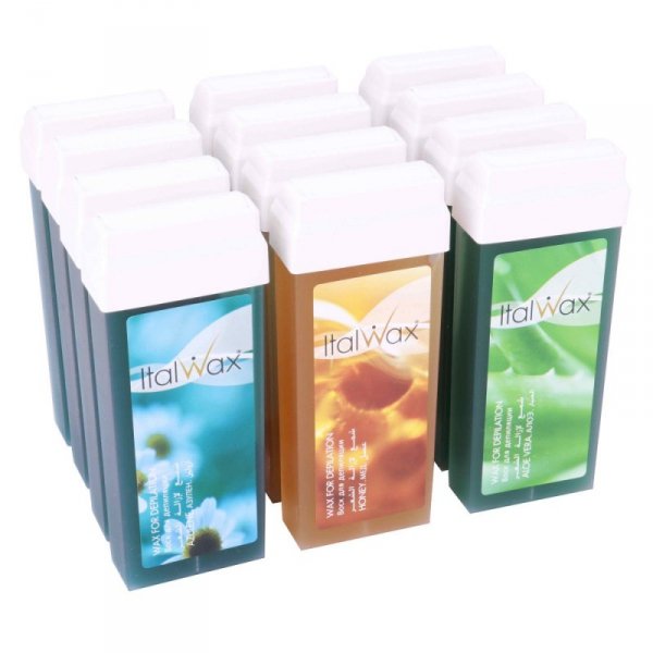 Wosk do depilacji w rolce Italwax natural miodowy 100 ml